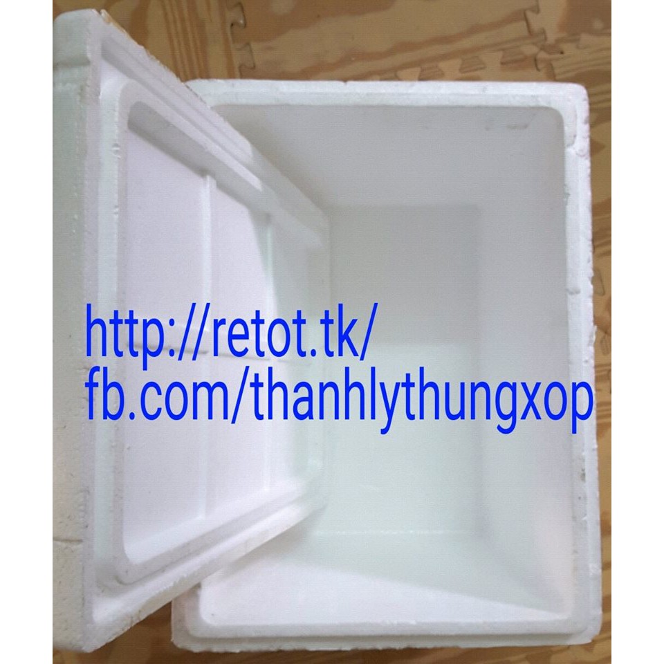 Thùng xốp cỡ vừa 40.6L giá rẻ tại Hà Nội