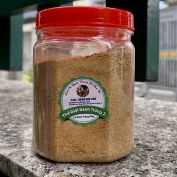 Hủ 250gr Muối tôm nhuyễn hàng loại 1 siêu cay thơm giòn Thế Giới Bánh Tráng