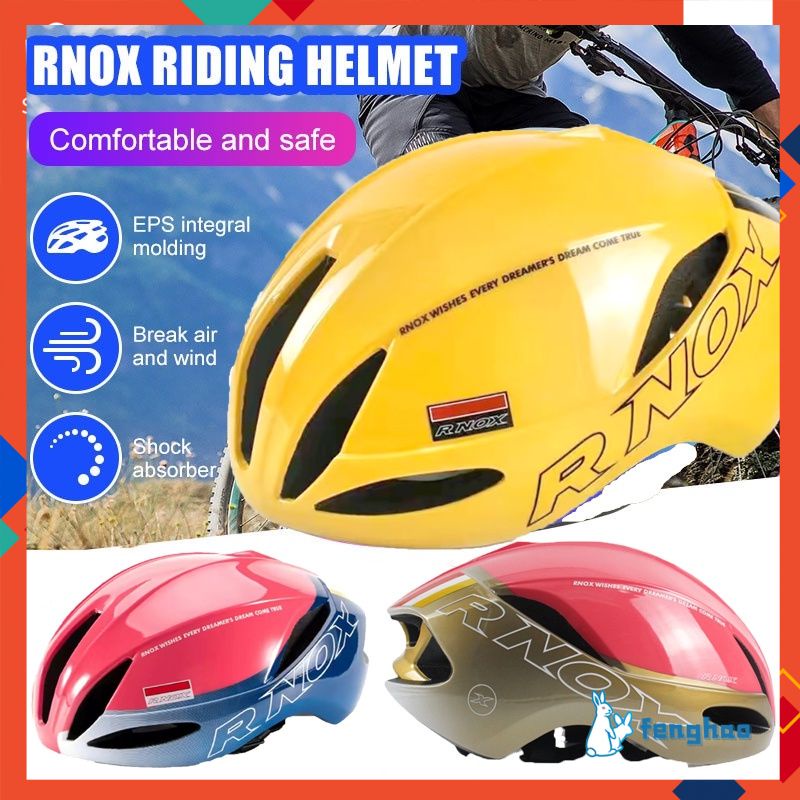 Mũ bảo hiểm RNOX Mũ Bảo Hiểm Xe Đạp Chuyên Nghiệp Tốc Độ Khí Nén Đua Leo Núi Đường Đi Xe Đạp Đội Mũ Bảo Hiểm TT Thời Gian Thử Nghiệm Triathlon Xe Đạp Đội Mũ Bảo Hiểm An Toàn cap unisex