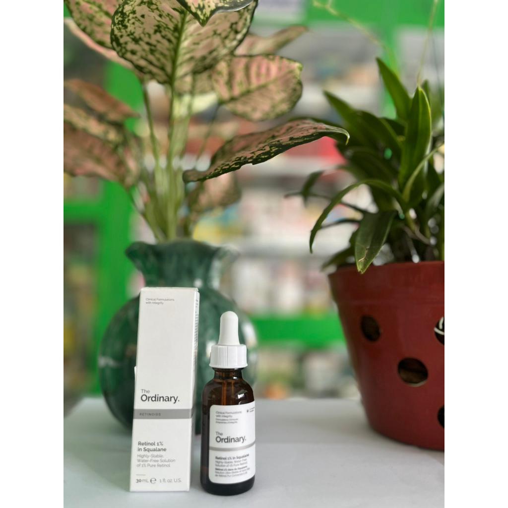 Tinh chất Retinol Squalane nồng độ ( 0.5% / 1%) 30ml, hỗ trợ sáng da, mờ thâm, chống lão hóa - Nhà thuốc Bình An