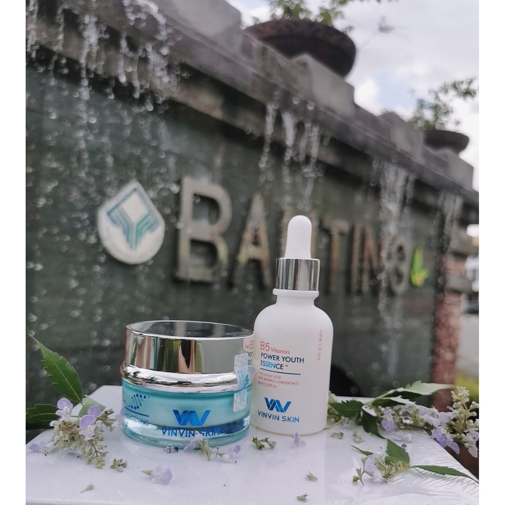 │✔️ 𝗖𝗛𝗜́𝗡𝗛 𝗛𝗔̃𝗡𝗚│Kem Face dưỡng trắng phục hồi da hư tổn VinVin Skin -Căng bóng, trắng hồng, chống lão hóa, mịn da.