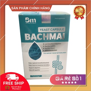 ✅[CHÍNH HÃNG] Men sống Bạch Mai thế hệ mới - Men tiêu hóa, lợi khuẩn cho người bị tiêu chảy, đầy bụng, chán ăn