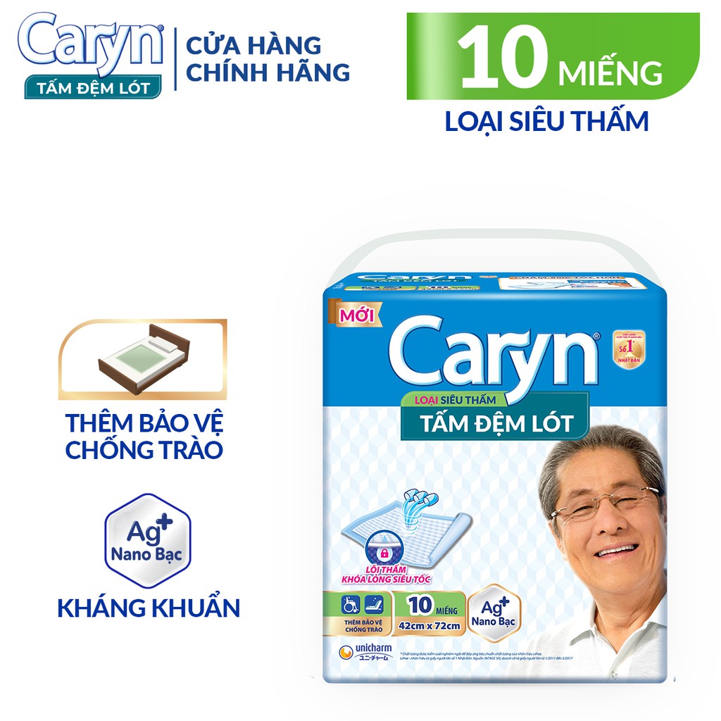 [HÀNG TẶNG KHÔNG BÁN] Caryn Tấm đệm lót size L - 10 miếng