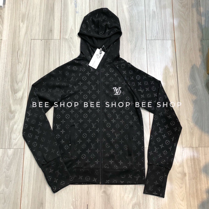 Áo chống nắng nam LV logo thêu vân chìm, áo khoác nắng nam nữ - Bee Shop