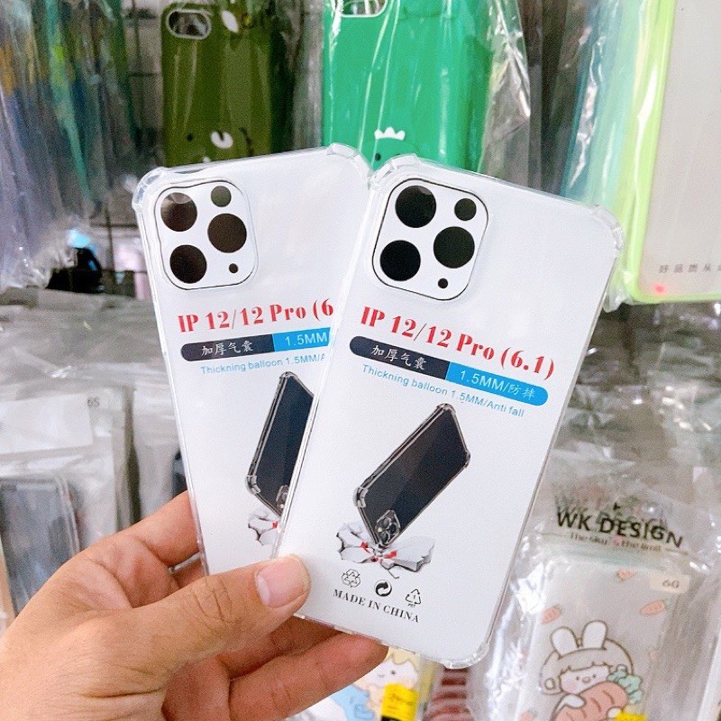 ốp trong suốt chống sốc iphone 12 mini/ ip 12/ip 12 pro/ ip 12 pro max/ip 13/ip 13 pro Max