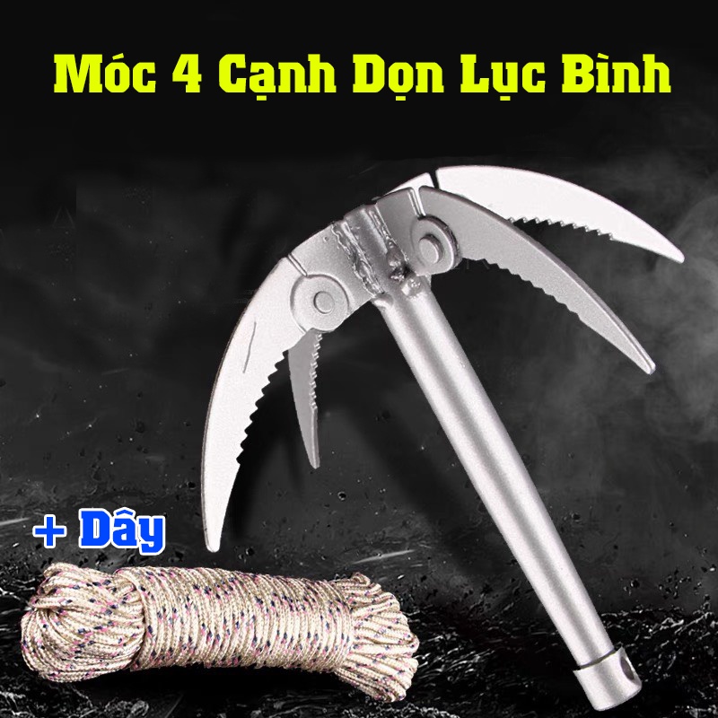 Móc 4 Cạnh Dọn Lục Bình, Chà Cỏ Cây Tạo Bãi Câu Cá 2021