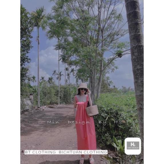 Váy Maxi 2 Dây Thô 4 Màu Siêu Xinh | BigBuy360 - bigbuy360.vn