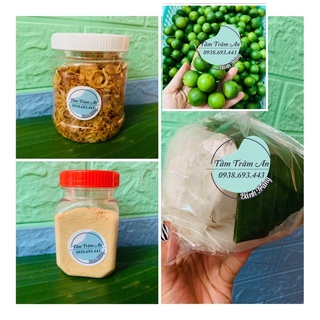 0,5kg bánh tráng gạo phơi sương dẻo ngon + 100g hành phi loại I + 100g muối tỏi nhuyễn bột loại ngon