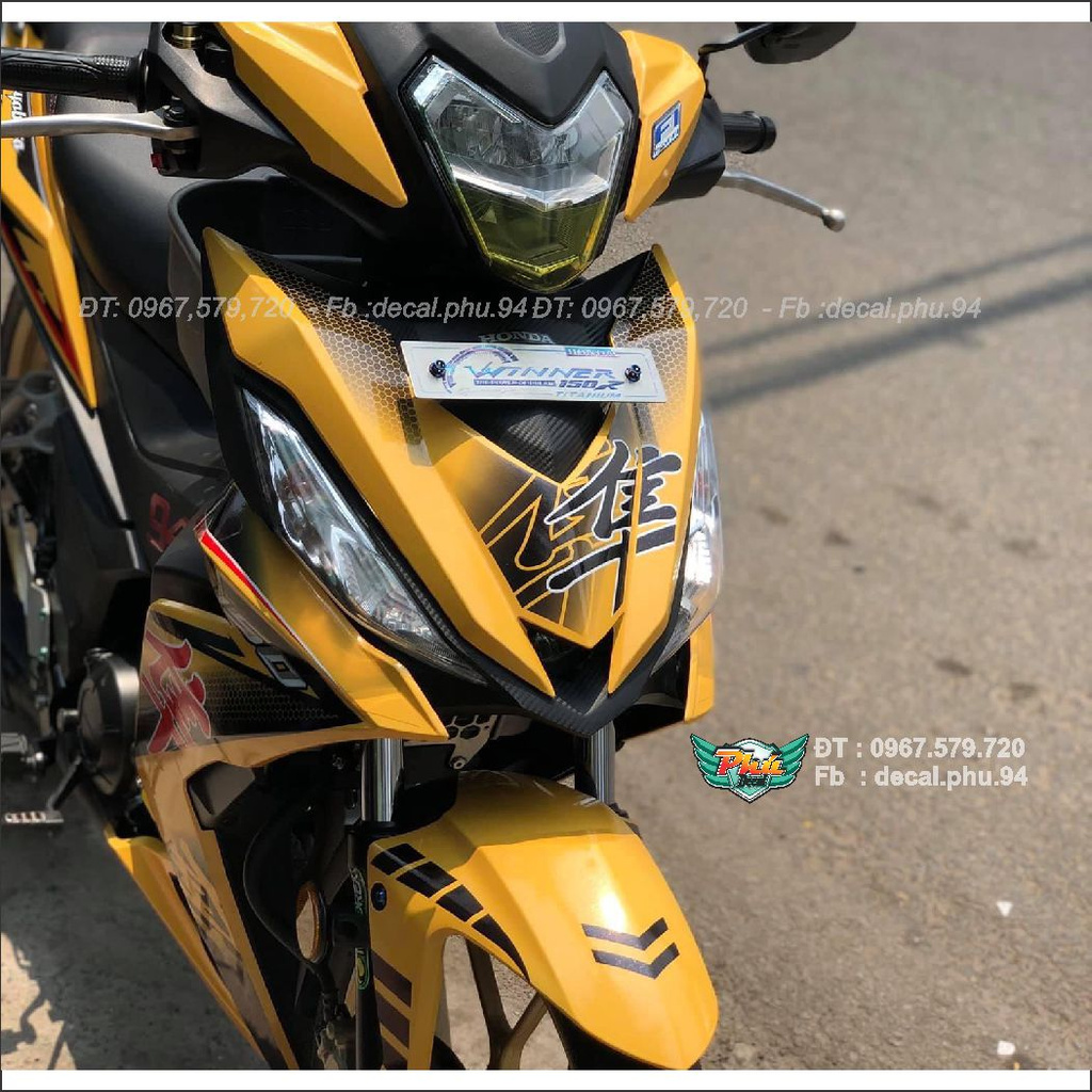 Tem Rời Winner Vàng Hayabusa (J)