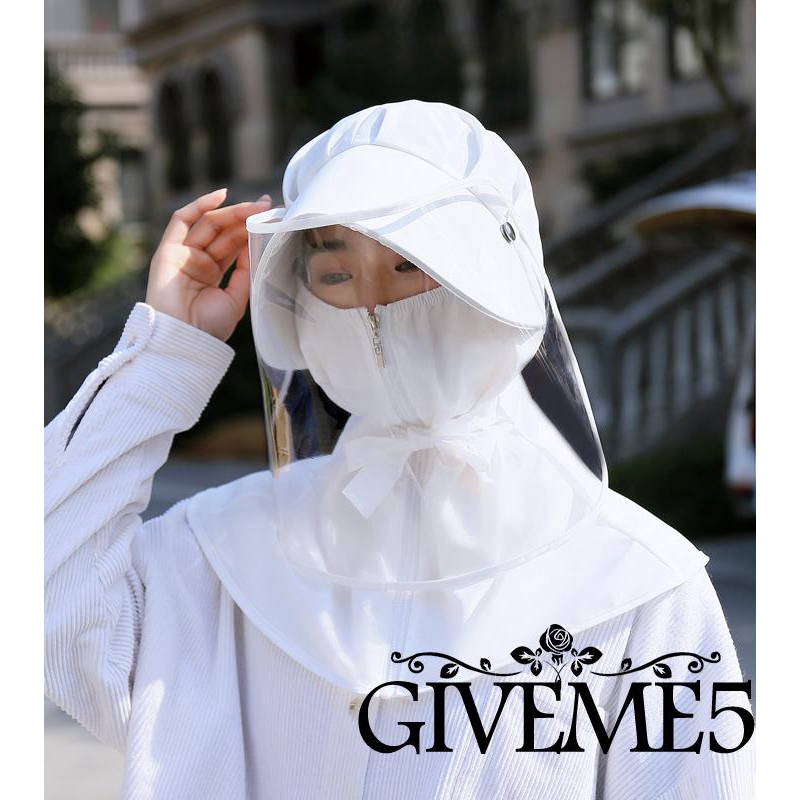 Mũ Bảo Vệ Mặt Và Cổ Chống Tia Cực Tím Tiện Dụng