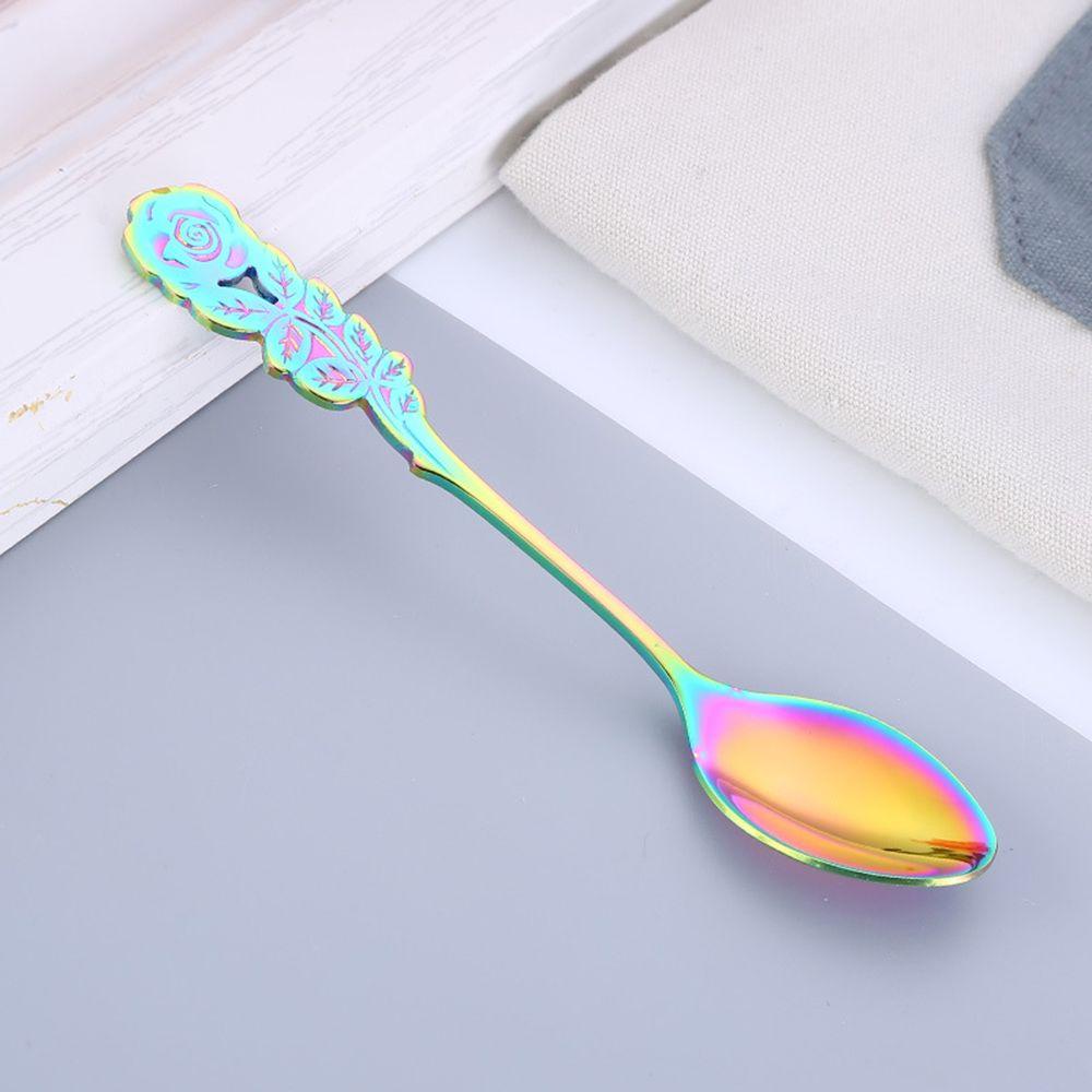 1 Muỗng Cà Phê Hình Hoa Hồng Độc Đáo