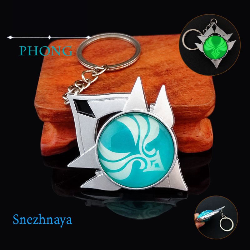Móc khóa Vision Snezhnaya - Genshin Impact | Baystore