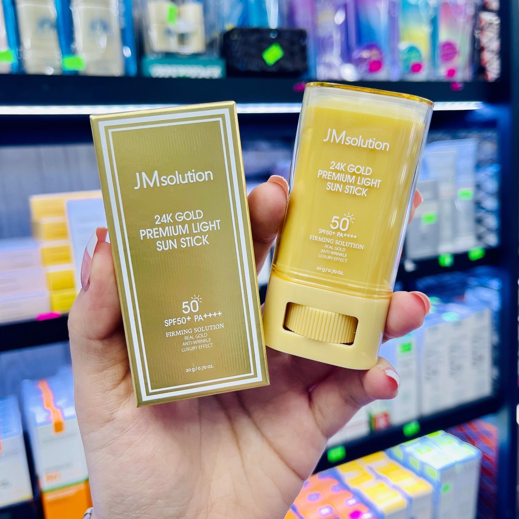 Thỏi Chống Nắng JM Solution 24K Gold Premium Light 20gr