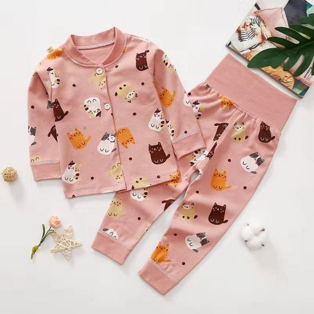 Bộ cotton mặc nhà