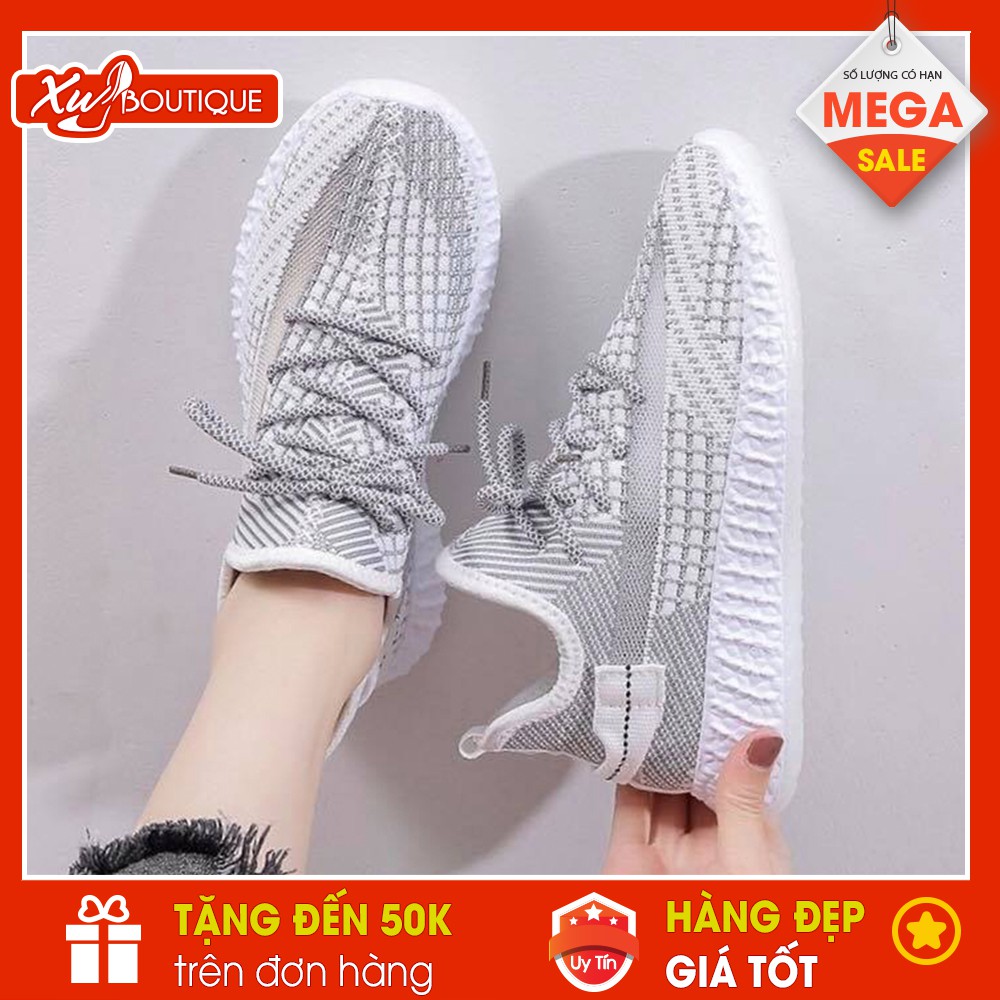 (Xả Hàng 149k) - Giày Thể Thao, Sneaker Nữ YZ350 Cực Chất Đế Cao Su Siêu Đẹp (Video Thật Lên Tay) TT026/27/28/29
