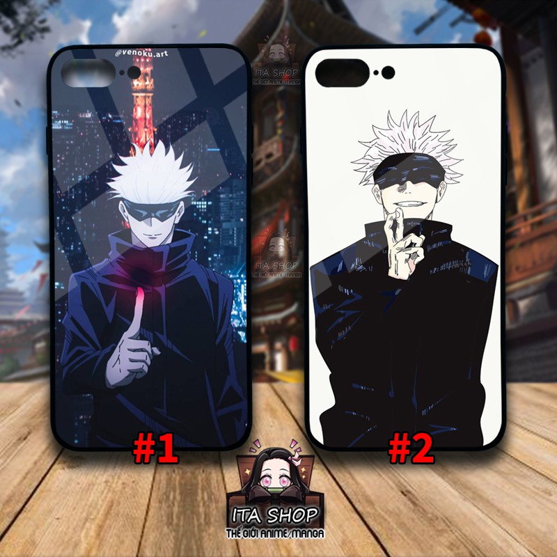 Ốp lưng Satoru Gojo - Jujutsu Kaisen  - Ốp Lưng Anime I.phone 5s 6 6s 6s+ 7+8+ X Xs Xr 11 11 pro max 12 12 pro max