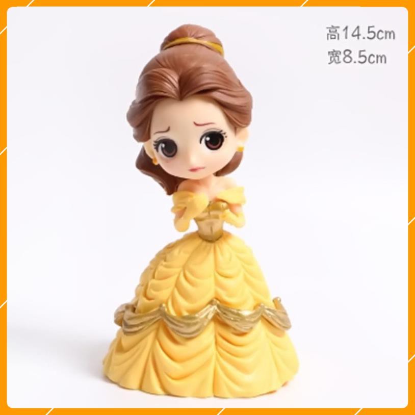 [ Rẻ Nhất ] Công Chúa Bạch Tuyết Elsa Anna Belle Lọ Lem Alice Nàng Tiên Cá trang trí bánh sinh nhật rất đáng yêu