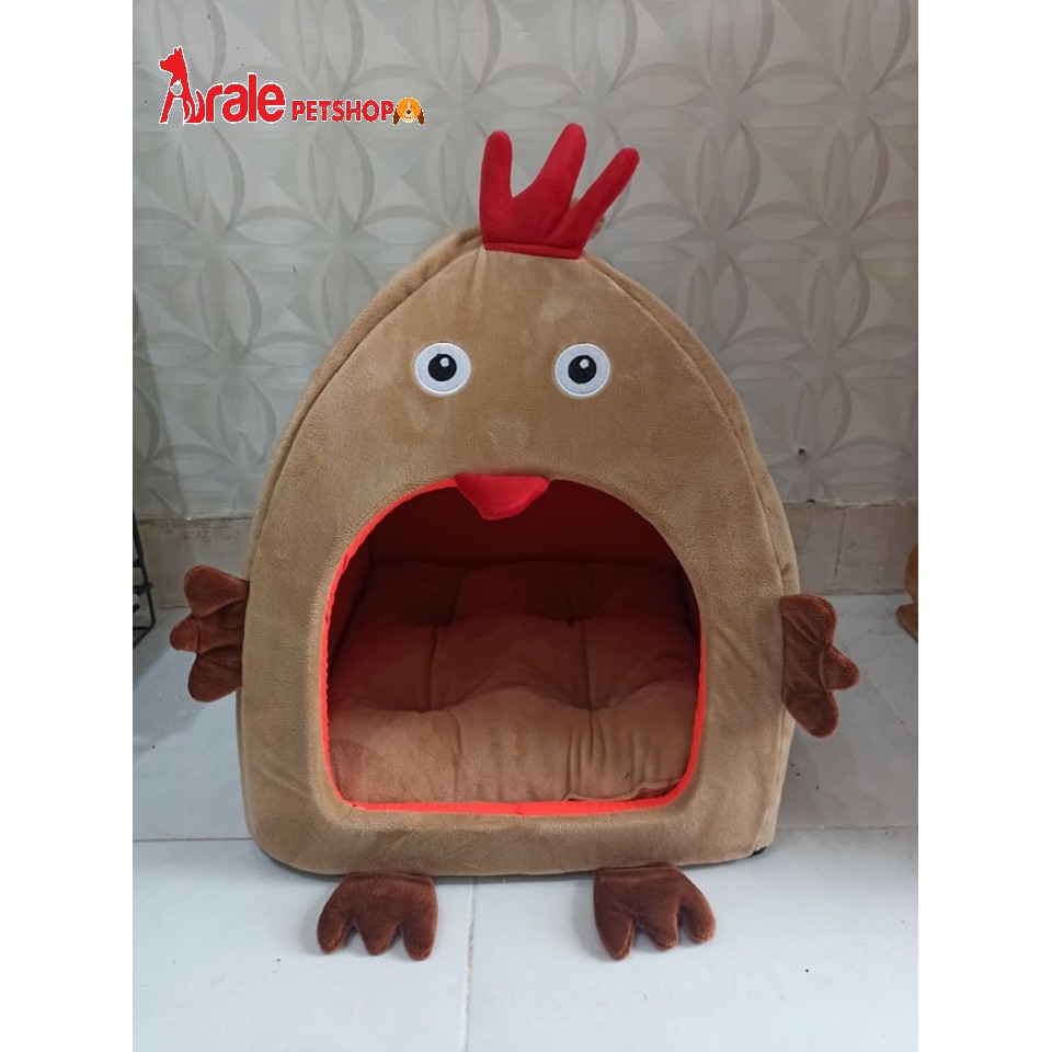 Nhà nệm chó mèo, ổ nằm giữ ấm hình thú siêu dễ thương