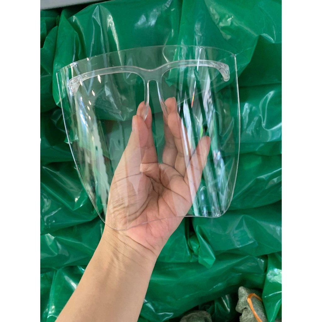 (Có sẵn) Kính chống giọt bắn, kính mưa cả mặt nhựa trong cao cấp, mắt kính phòng dịch