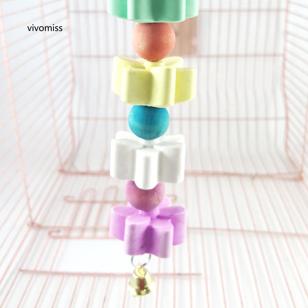 Dây leo trèo mài mỏ hình bông hoa cho chim nuôi