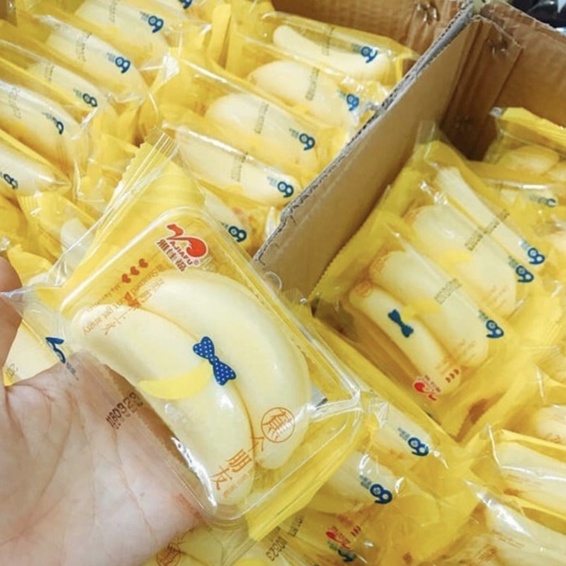 Bánh chuối đôi: 5k/cái