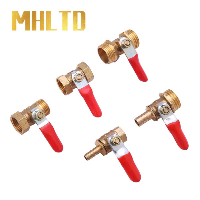 Van Khóa Nhiên Liệu Bằng Đồng Thau 1 / 4 "3 / 8" 1 / 2 "1 / 8
