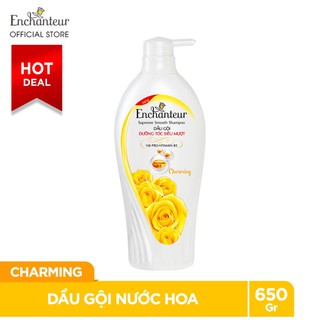 Dầu gội nước hoa Enchanteur Charming dưỡng tóc siêu mượt 650gr