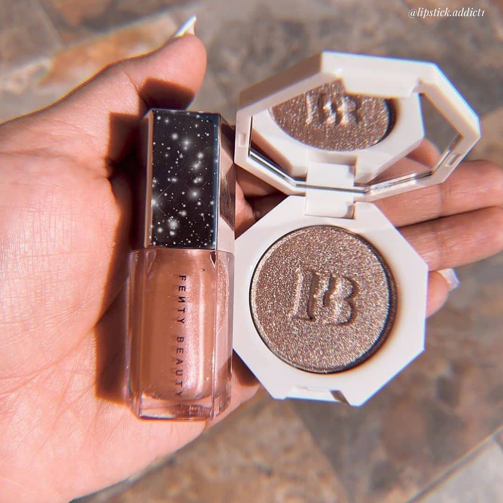 Bộ son bóng + Highlighter FENTY BEAUTY mini (new) | BigBuy360 - bigbuy360.vn