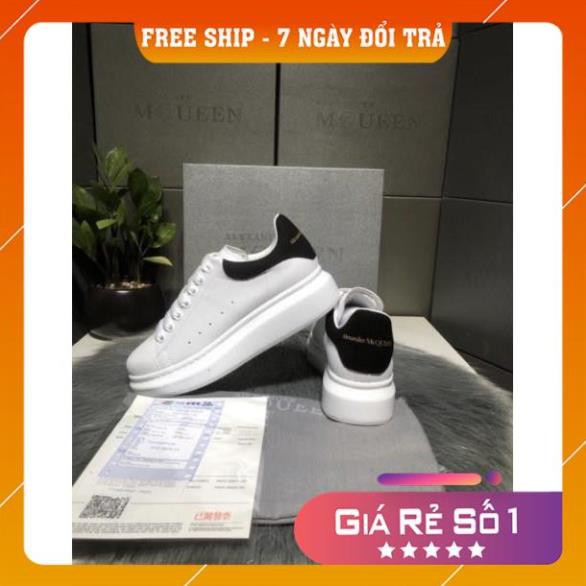 [FREESHIP-BẢO HÀNH 1 NĂM] Giày thể thao MCQ gót nhung đen dây lụa HOT TREND 2020 | BigBuy360 - bigbuy360.vn