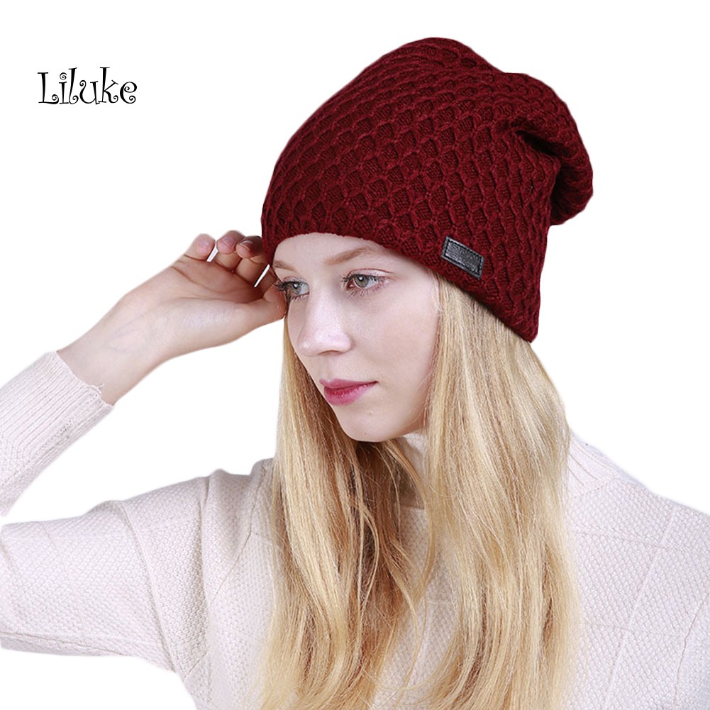 Mũ beanie Trùm Đầu Co Giãn Thời Trang Cho Nữ