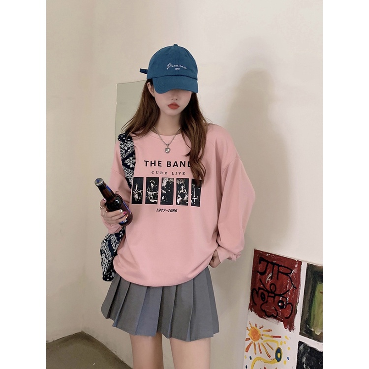 Mizuki Tự Chế Thiết Kế Thích Hợp Sang Trọng Pháp Áo Len Sớm Mùa Thu Mới Lỏng Lẻo Áo Sơ Mi Dài Tay Nữ