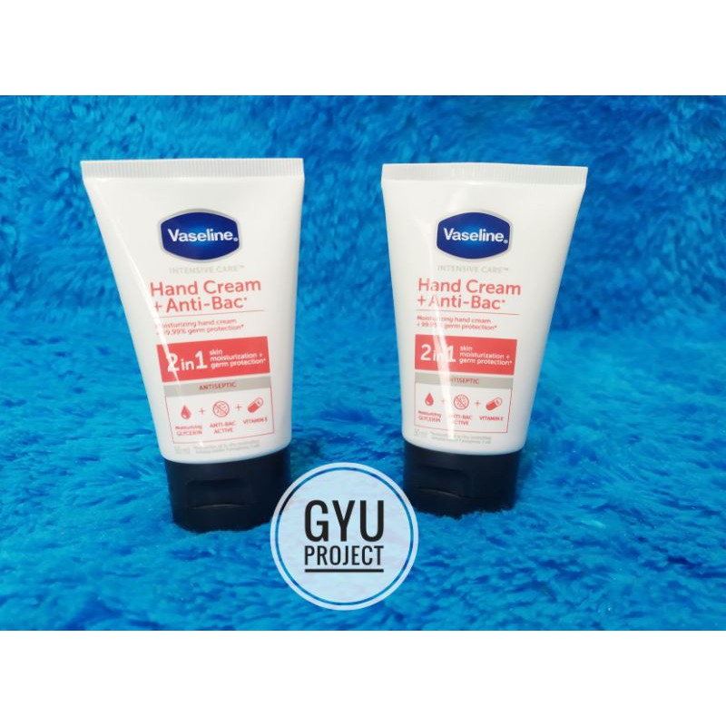 (Hàng Mới Về) Kem Dưỡng Da Tay Vaseline 50ml Chống Vi Khuẩn