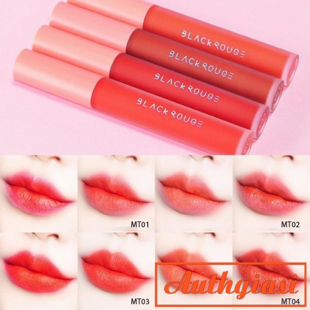 Son Kem Tint Lì Lâu Trôi Black Rouge All Day Power Proof Matte Tint chống thấm nước | BigBuy360 - bigbuy360.vn