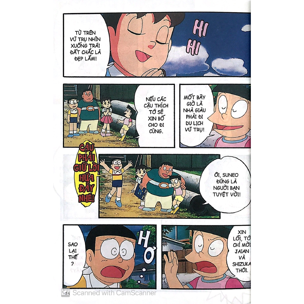 Sách - Doraemon Tranh Truyện Màu - Nobita Vũ Trụ Phiêu Lưu Kí - Tập 1 (Tái Bản 2019)