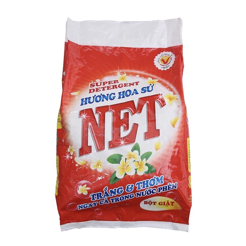 Bột giặt Net hương hoa sứ 300g Dùng tốt trong cả nước phèn