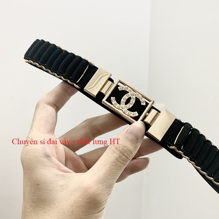 Đai váy 1.5cm Kết X vuông