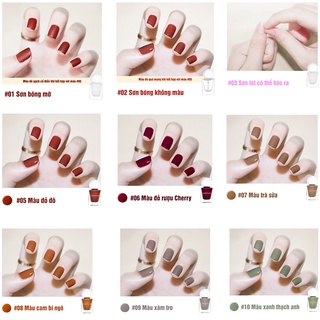 Sơn móng tay Chioture nhiều màu thời trang 7ml