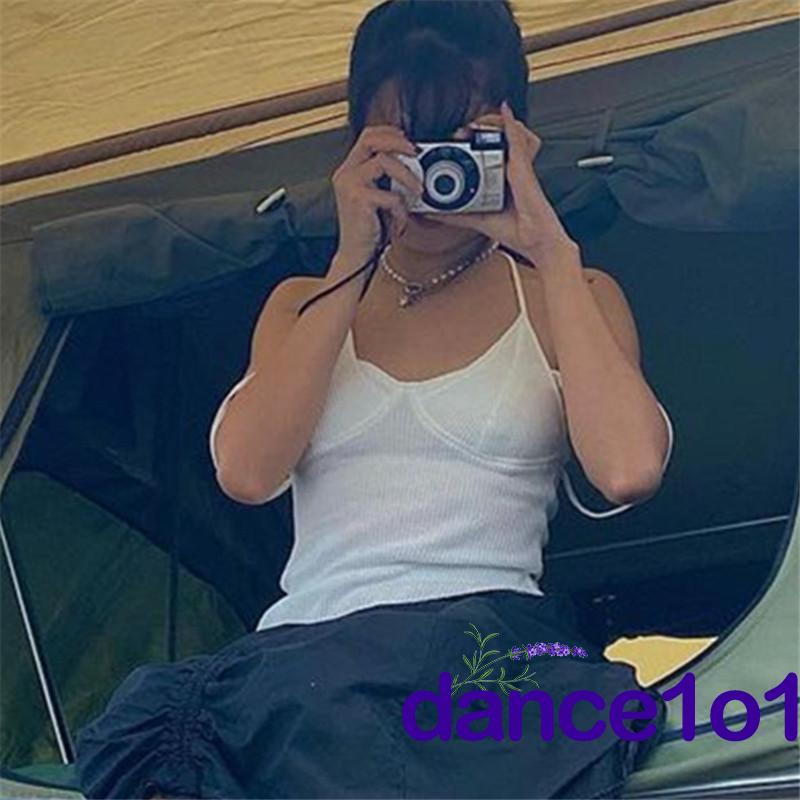 Áo không tay màu sắc đơn giản thời trang dành cho nữ