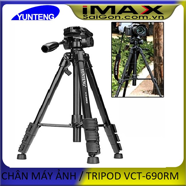 CHÂN MÁY ẢNH / TRIPOD YUNTENG VCT-690RM