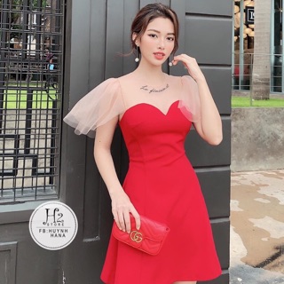 Đầm nữ cao cấp- free ship đơn 50k- váy nữ dự tiệc phong cách quảng châu