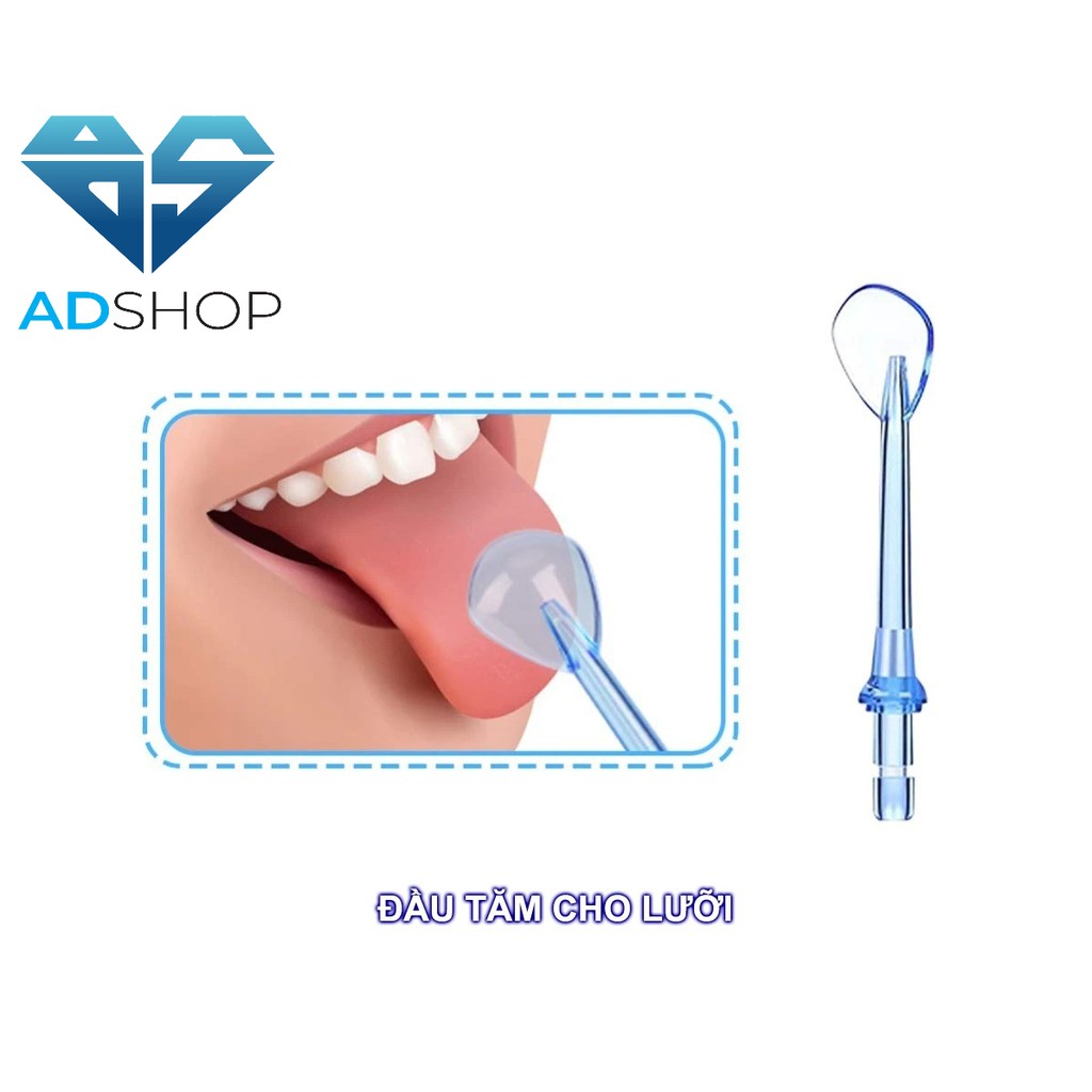 Đầu tăm nước H20FLOSS, thay thế cho tất cả các máy tăm nước H2ofloss chính hãng.Đầu Tăm Chính Hãng