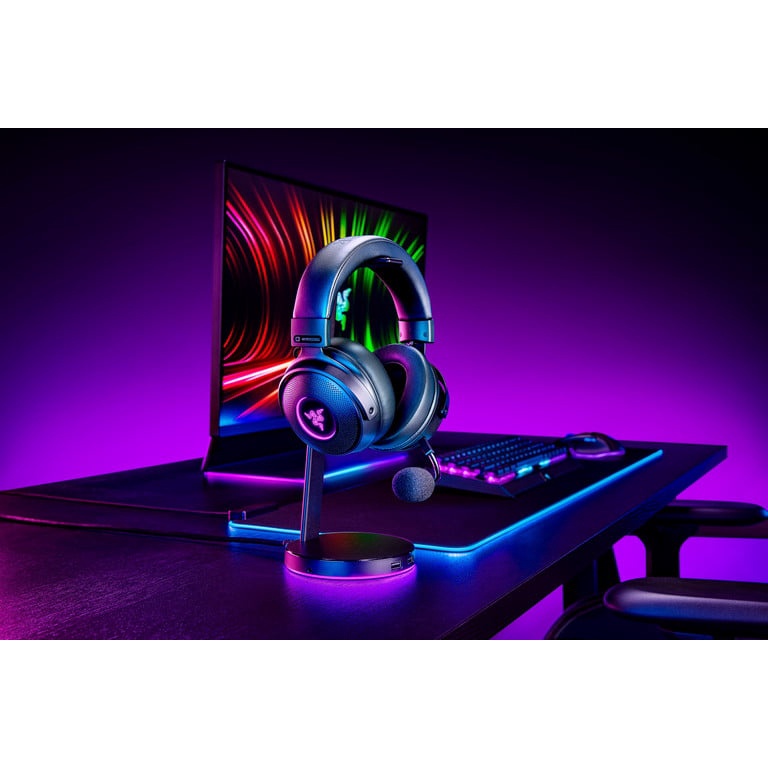 Tai Nghe Chơi Game Không Dây - Razer Kraken V3 Pro Wireless - Hàng Chính Hãng FPT