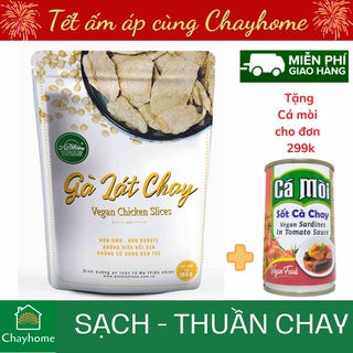 [150g] Gà lát chay An Nhiên  - Chayhome - Thực phẩm chay/ đồ ăn chay/ thịt chay/ gà chay + TẶNG Cá mòi chay Âu lạc 299k