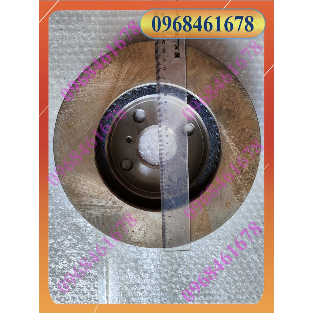 Đĩa phanh trước Vios 08-13, Yaris