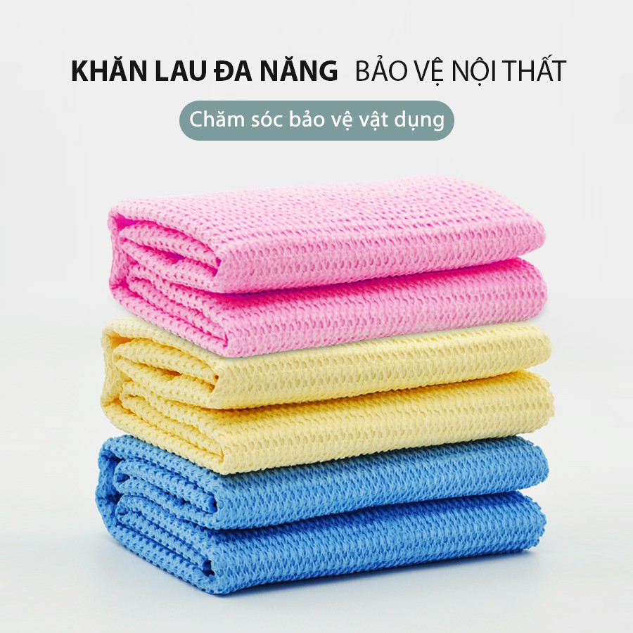 [Mã BMBAU50 giảm 10% đơn 99k] Khăn Lau Đa Năng 3D CIND LEJ6027 Màu Lam (64*43*0.2cm) Nhập Khẩu Chính Hãng