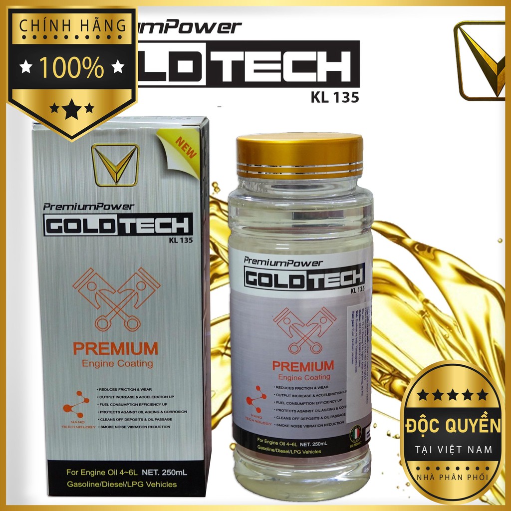 Goldtech - Chất phụ gia cho dầu nhớt ô tô