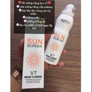 Xịt chống nắng v7.