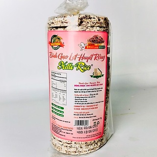 Bánh gạo lứt đen huyết rồng - Hello Rice - 120g