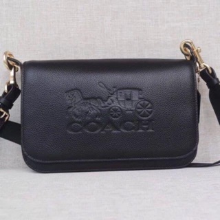Túi Coach đeo chéo da thật