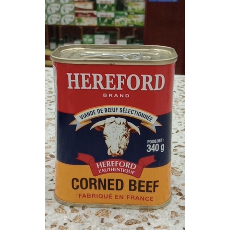 Thịt bò hộp Hereford Corned Beef -340gr